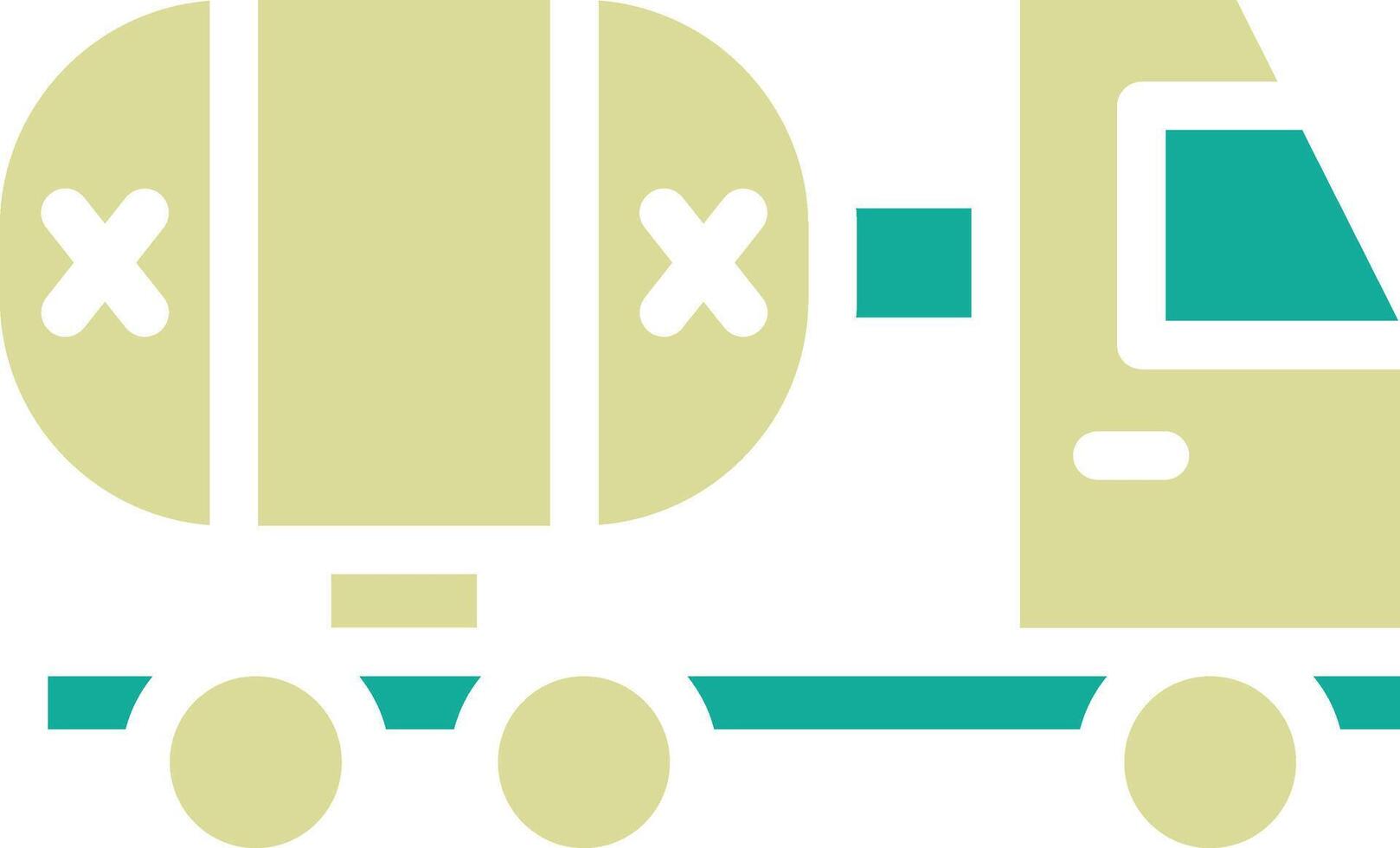 Oil Tanker Vector Icon