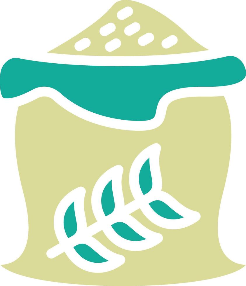 Wheat Sack Vector Icon