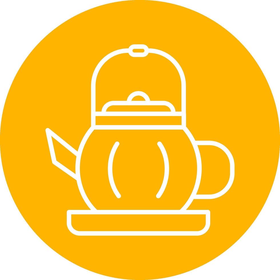 Tea Pot Vector Icon
