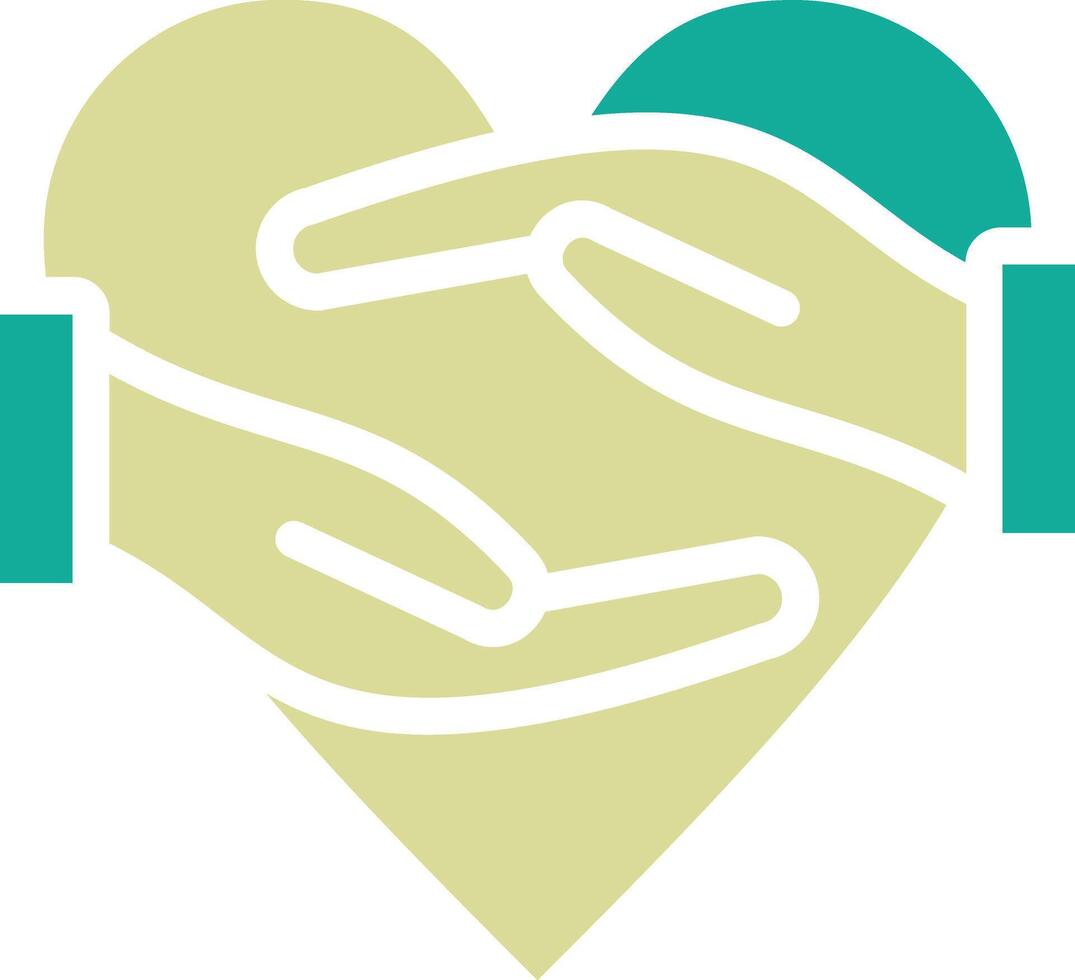 Helping Hand Vector Icon