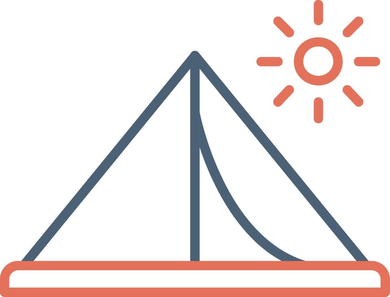 Tent Vector Icon