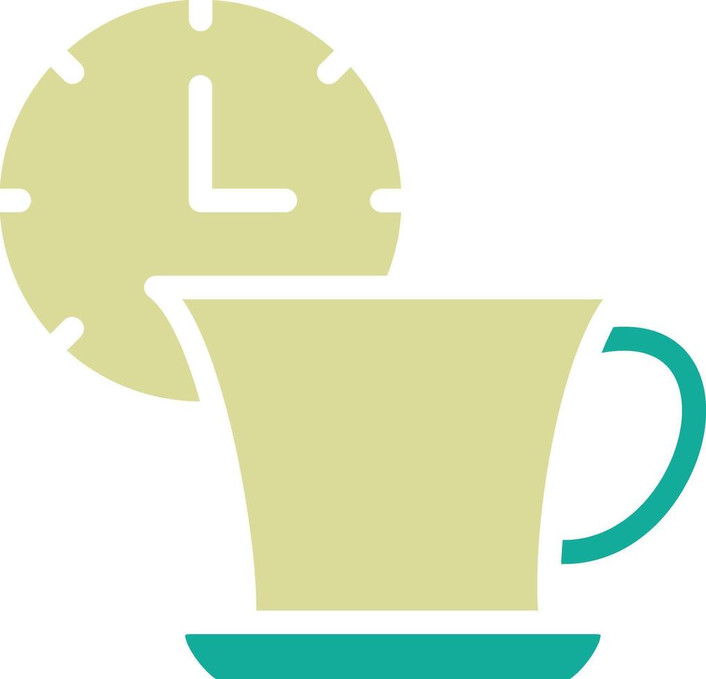 Tea Time Vector Icon