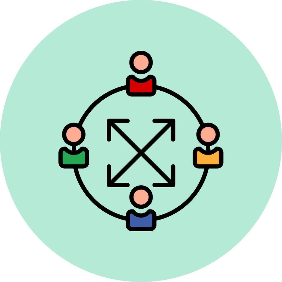 Hierarchy Vector Icon