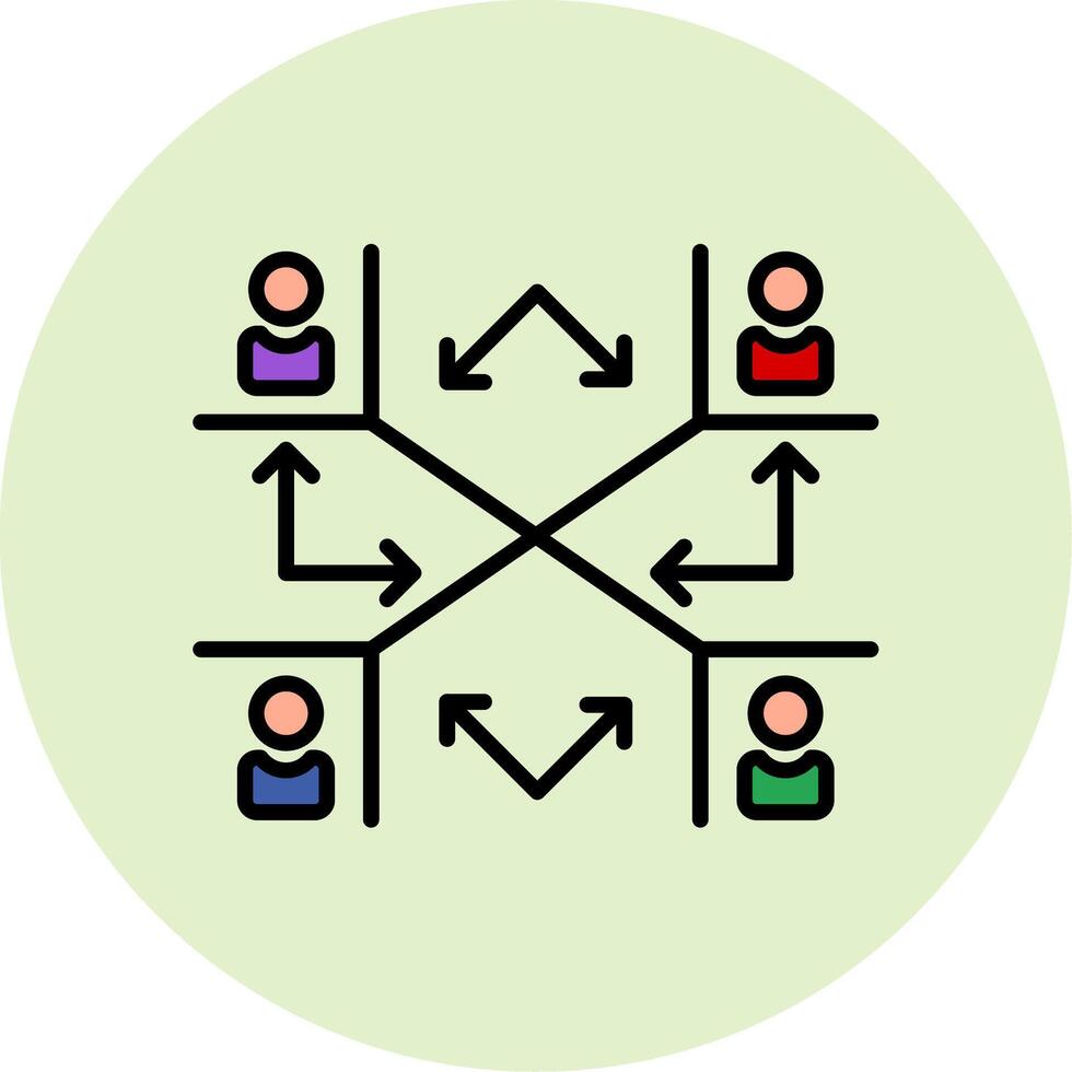 Hierarchy Vector Icon
