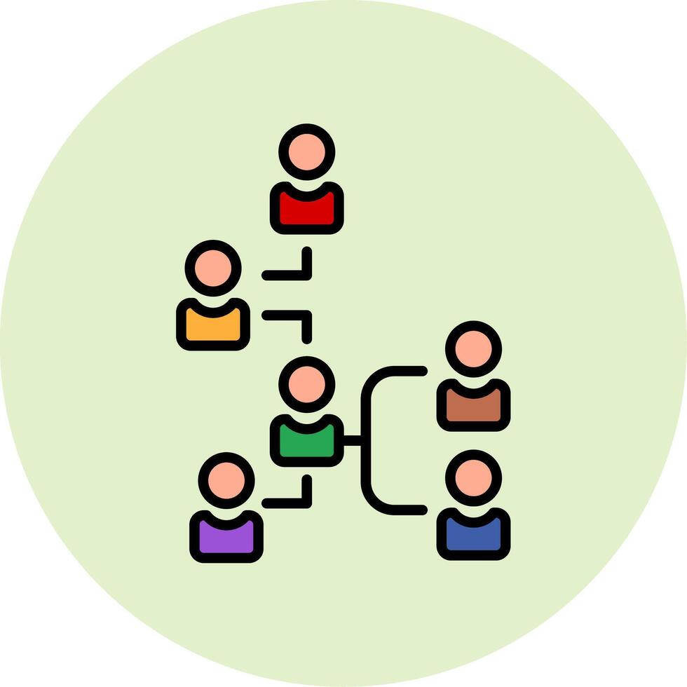 Hierarchy Vector Icon