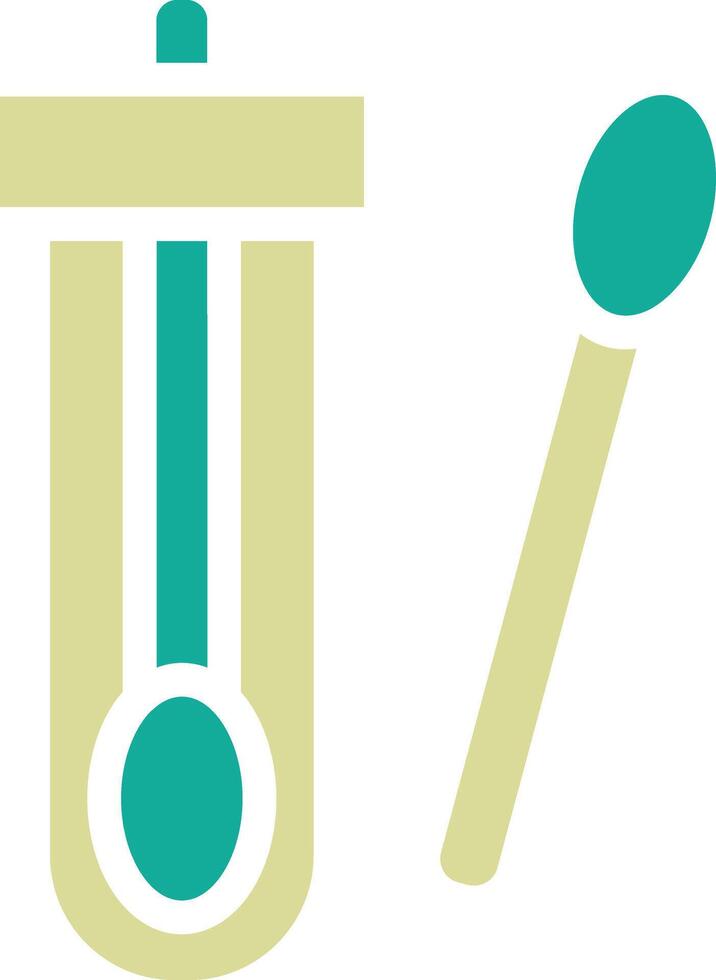 Swab Test Vector Icon