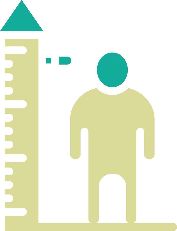 Height Check Vector Icon