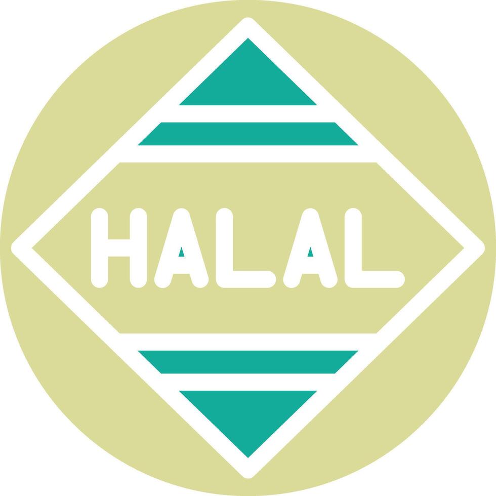 Halal Vector Icon