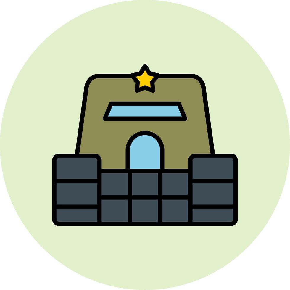 Bunker Vector Icon