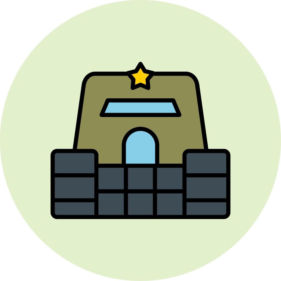 Bunker Vector Icon