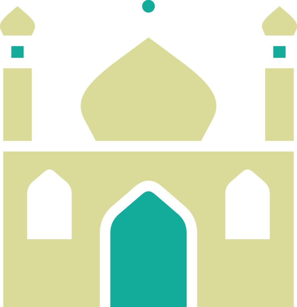 Small Mosque Vector Icon
