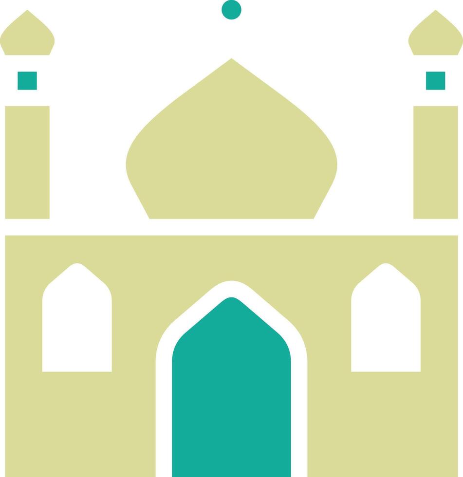 Small Mosque Vector Icon