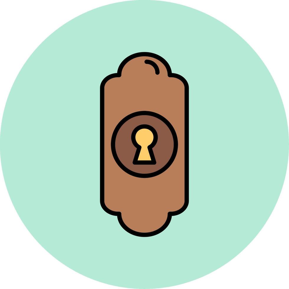 Keyhole Vector Icon