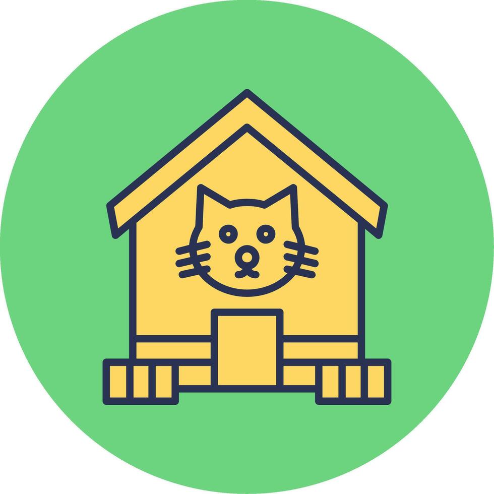 Pet House Vector Icon