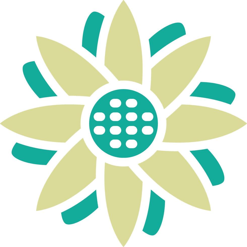 Sunflower Vector Icon