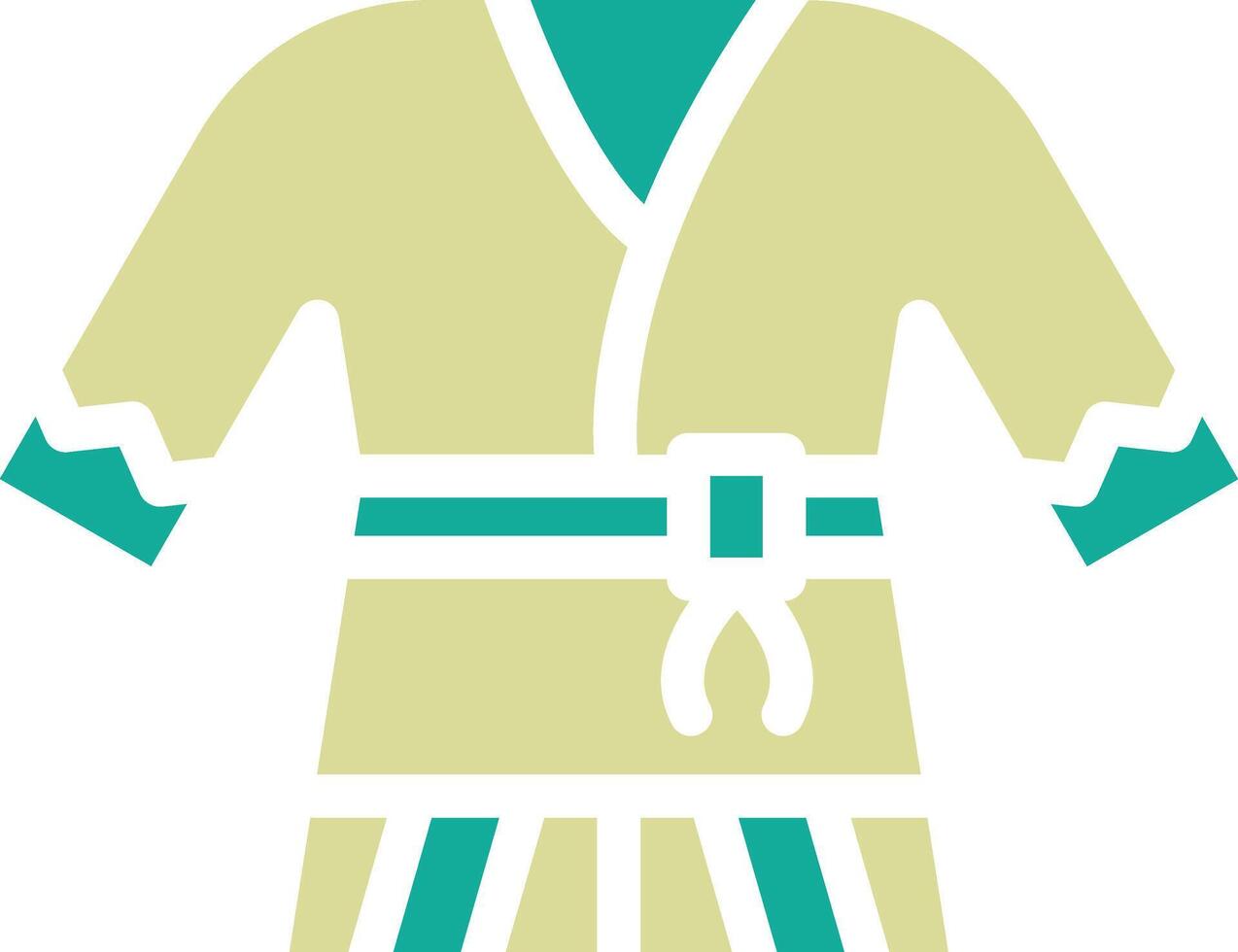 kimono vector icono