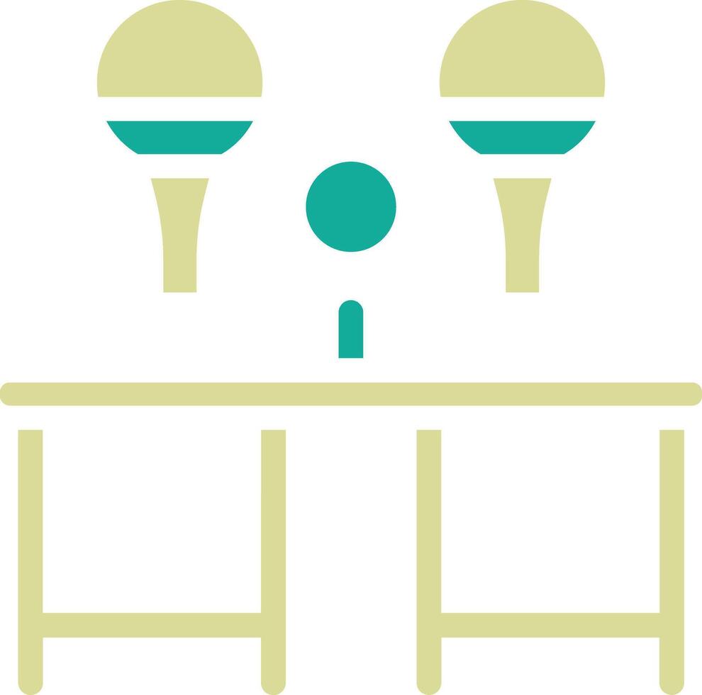 Table Tennis Vector Icon