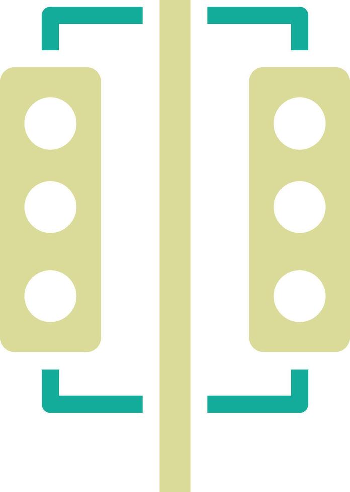Race Lights Vector Icon