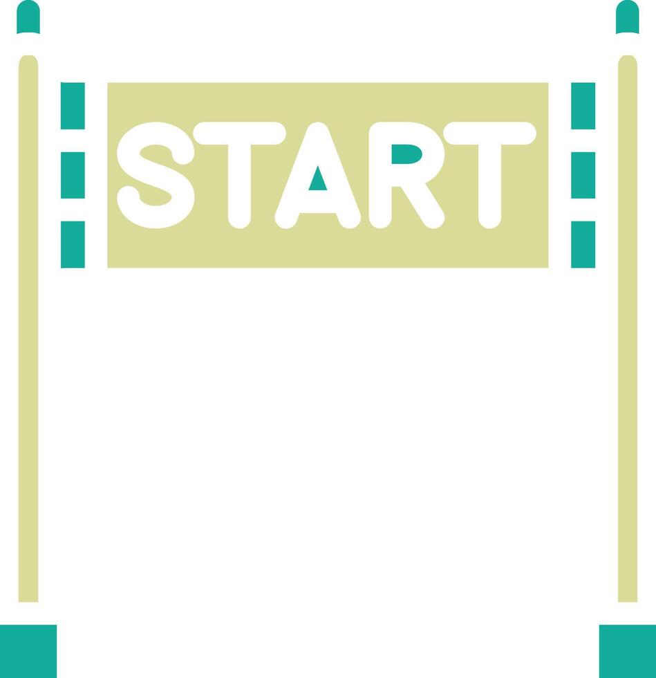 Race Start Vector Icon