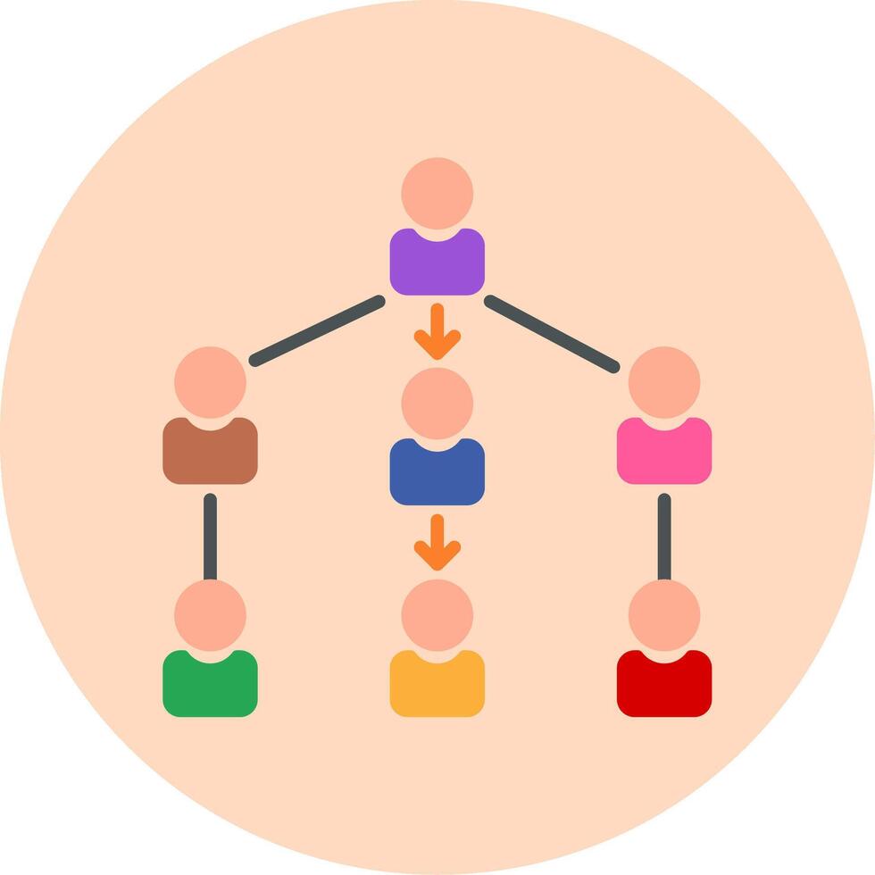 Hierarchy Vector Icon