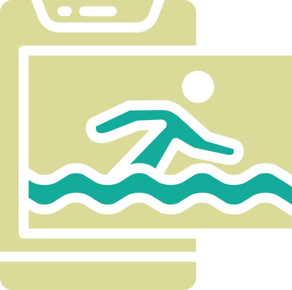 Swimming Vector Icon