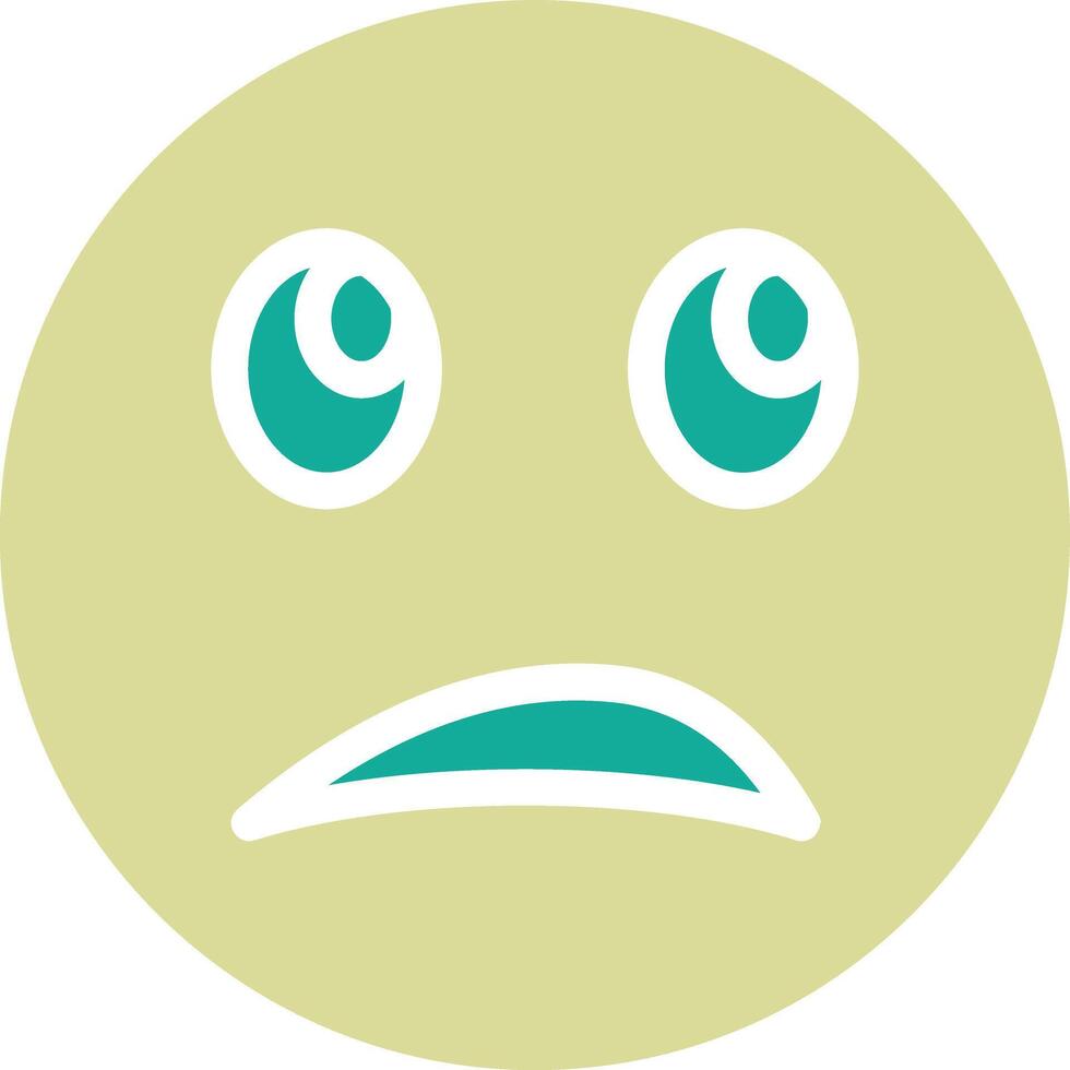 Face with Rolling Eyes Vector Icon