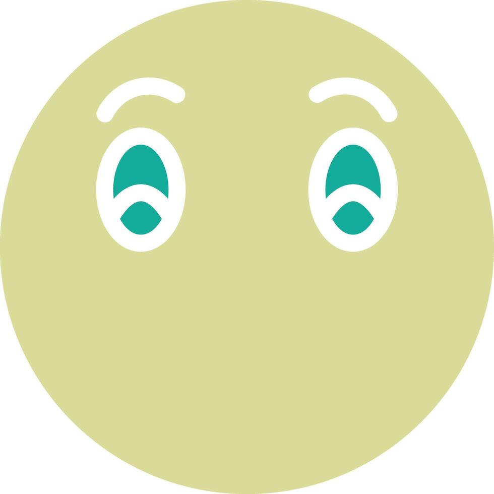 Face Without Mouth Vector Icon