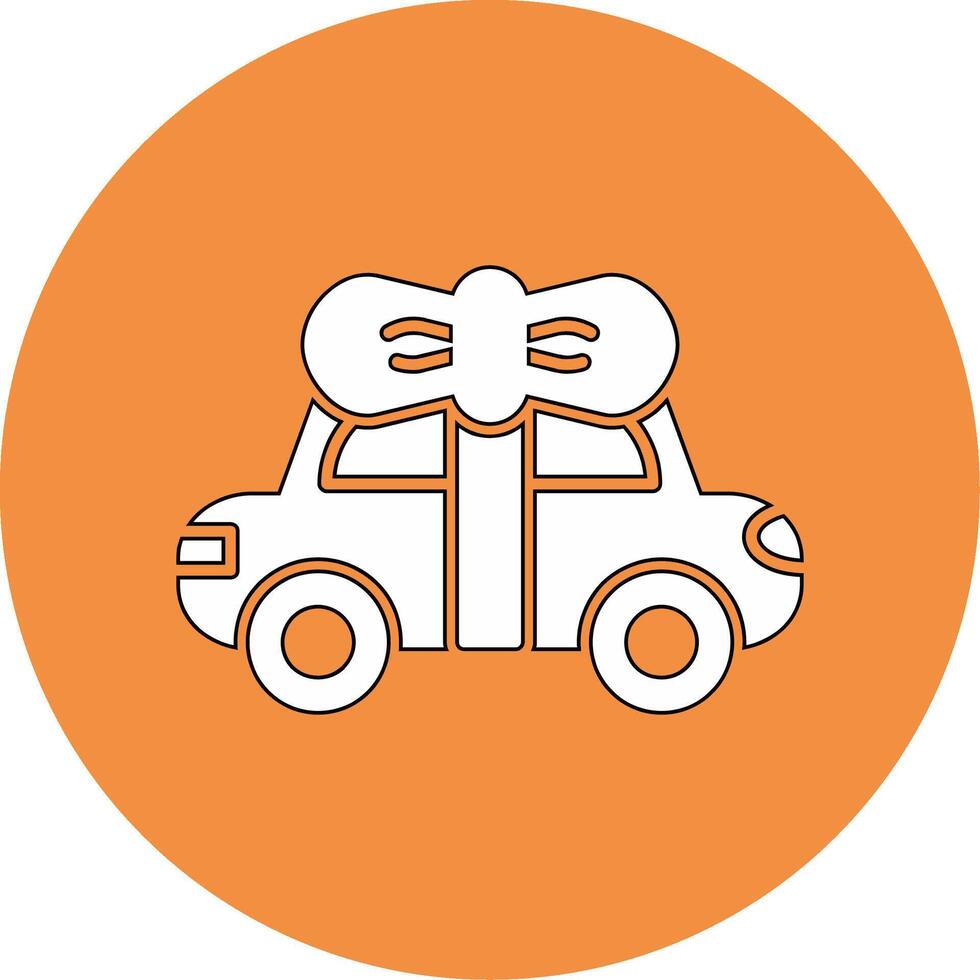 icono de vector de coche