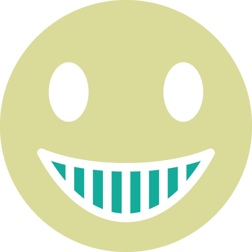 Grinning Face with Smiling Eyes Vector Icon