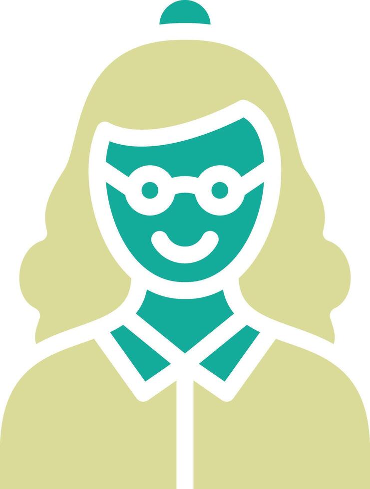 Old Woman Vector Icon