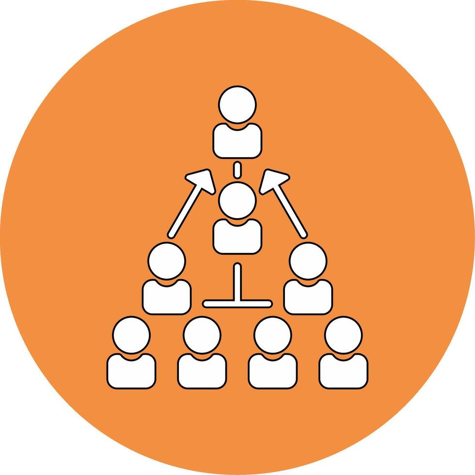 Hierarchy Vector Icon