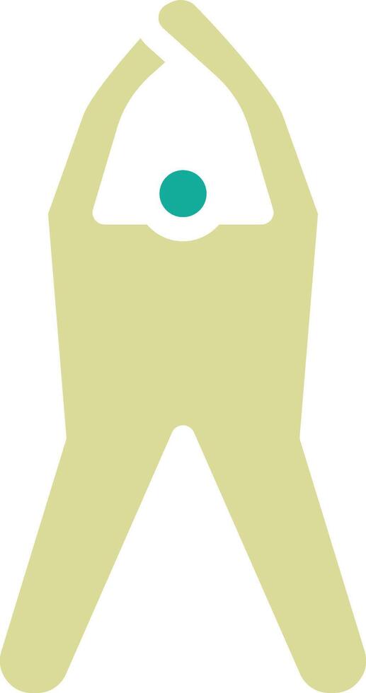 Person Exercising Vector Icon
