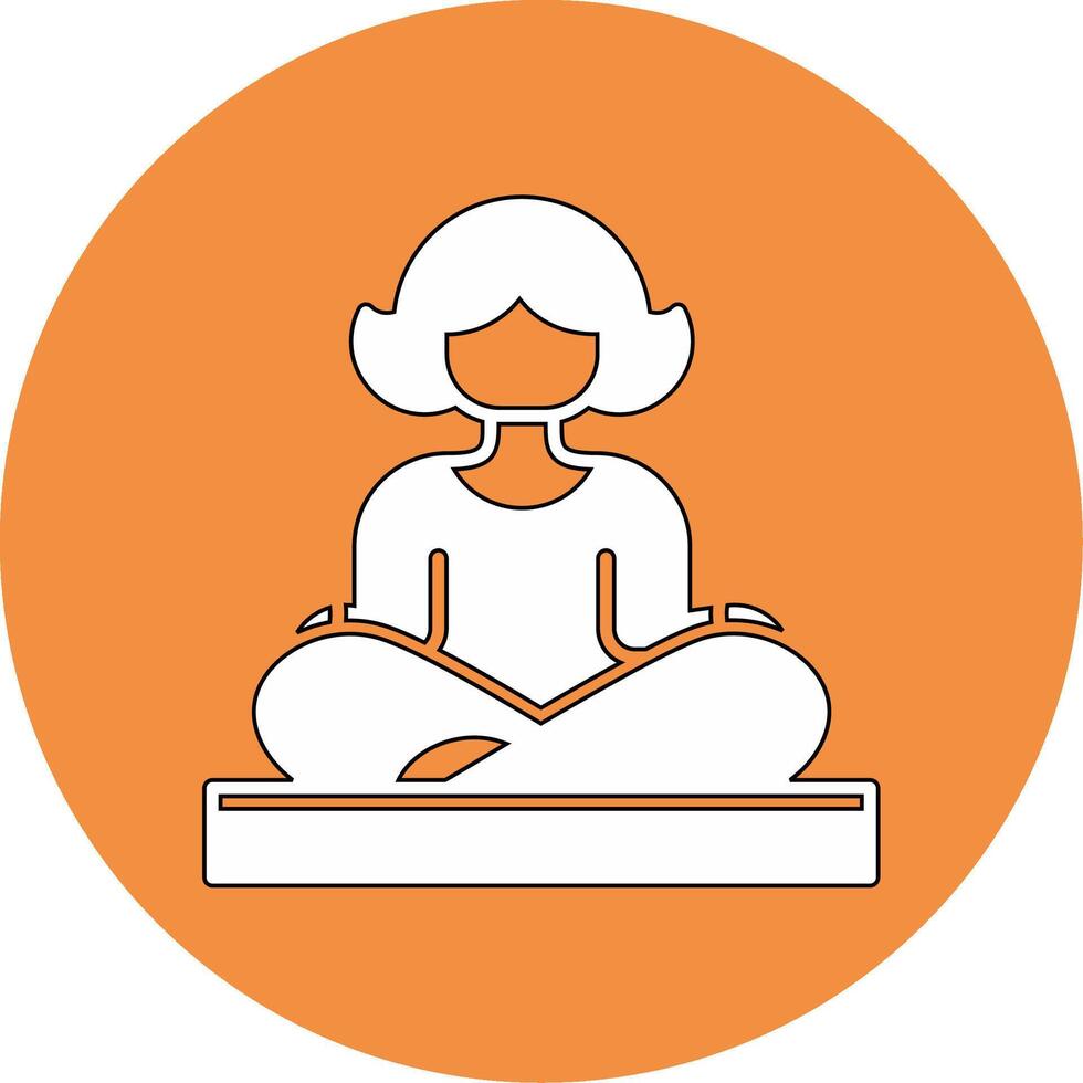 Yoga Vector Icon