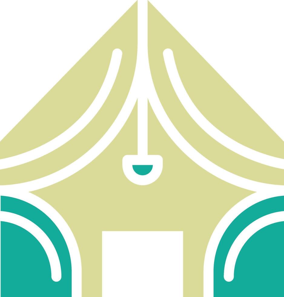 Luxury Camp Vector Icon