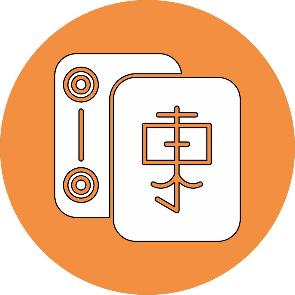 Mahjong Vector Icon