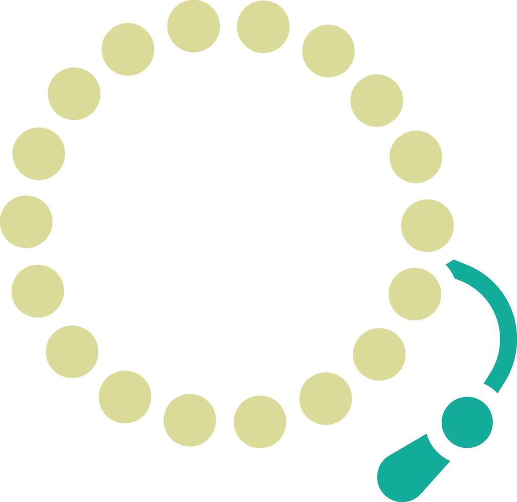 Tasbih Vector Icon