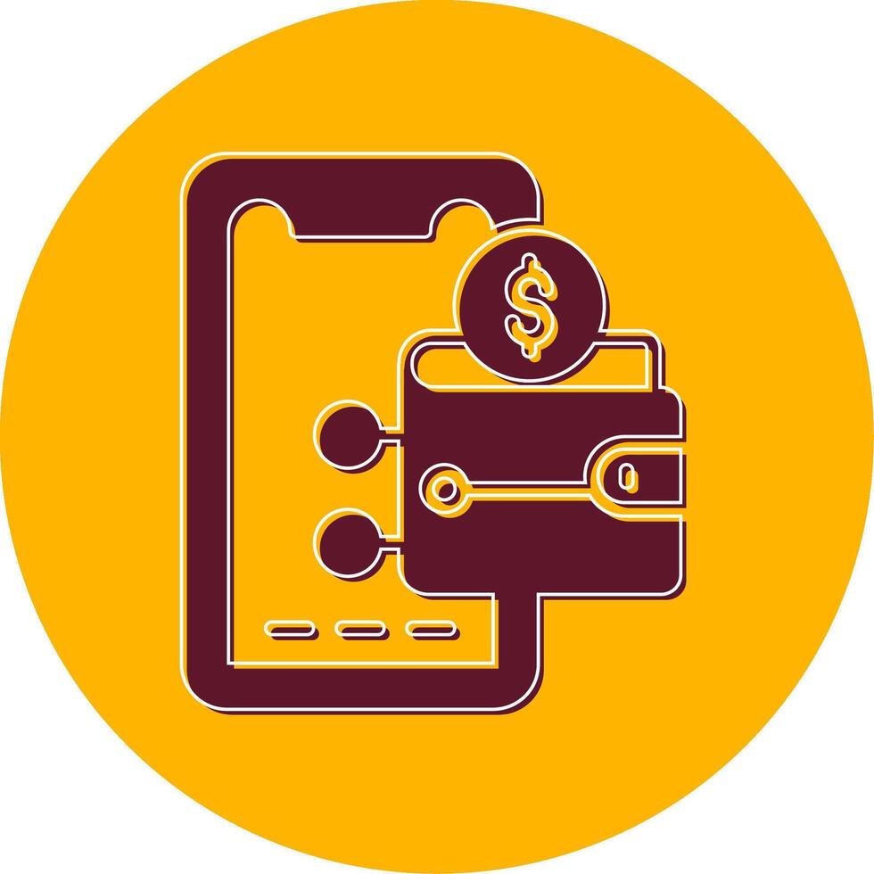 Digital Wallet Vector Icon