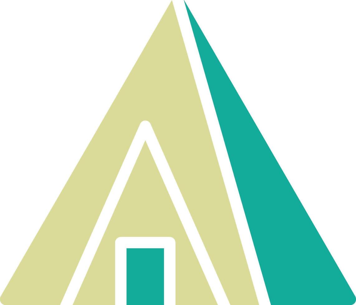 Nubian Pyramids Vector Icon