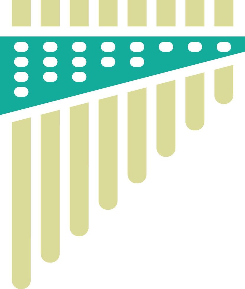 Pan Flute Vector Icon