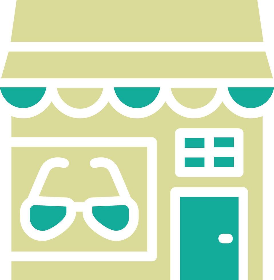 Optical Shop Vector Icon