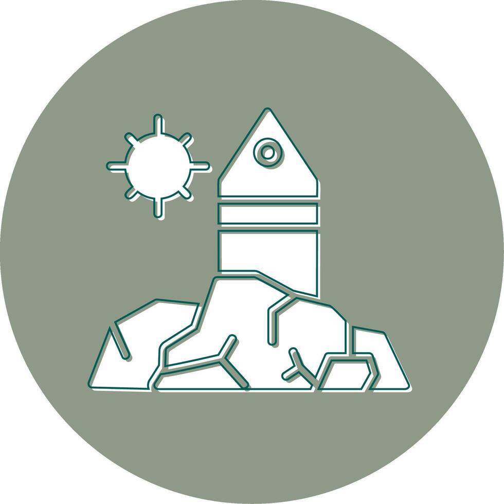 Mount Arafat Vector Icon