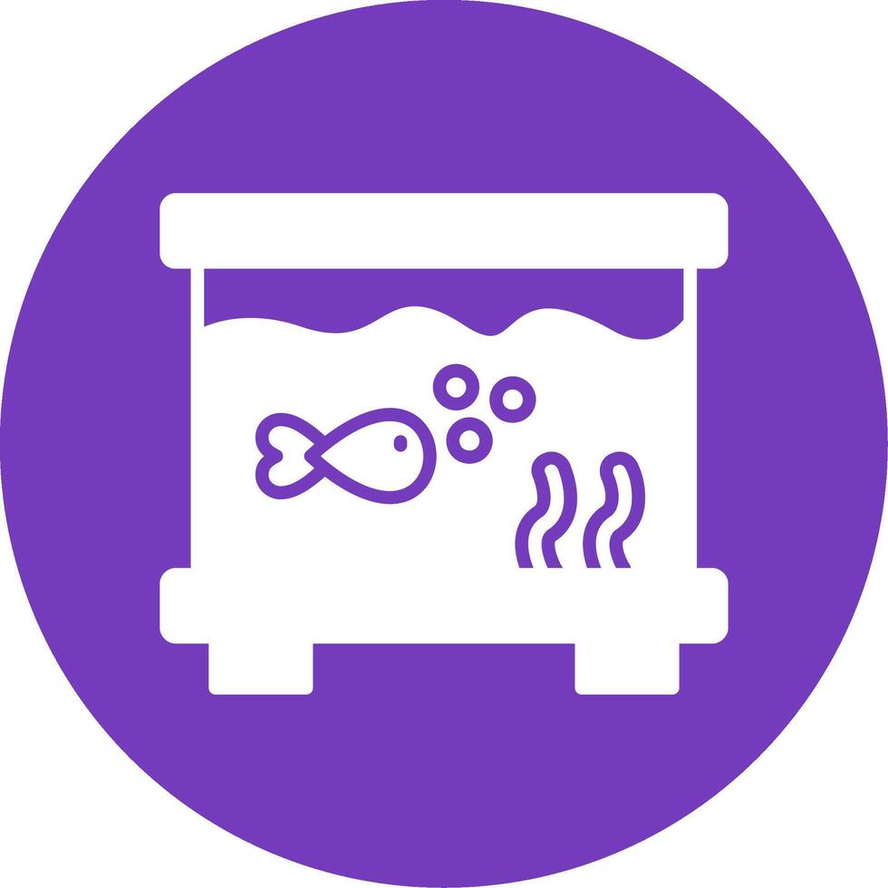 Fish Tank Vector Icon
