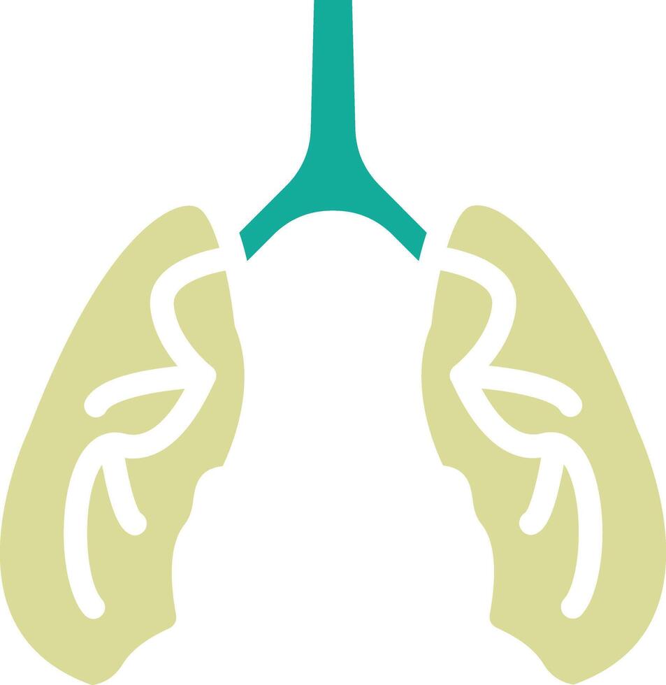 Lungs Vector Icon