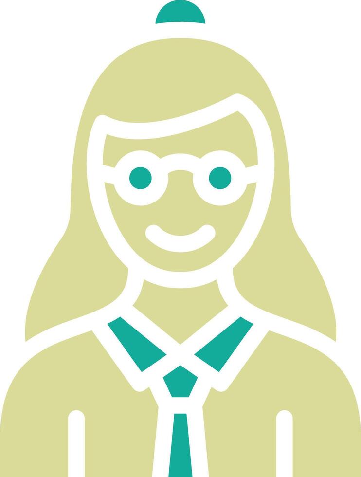 Female Teacher Vector Icon