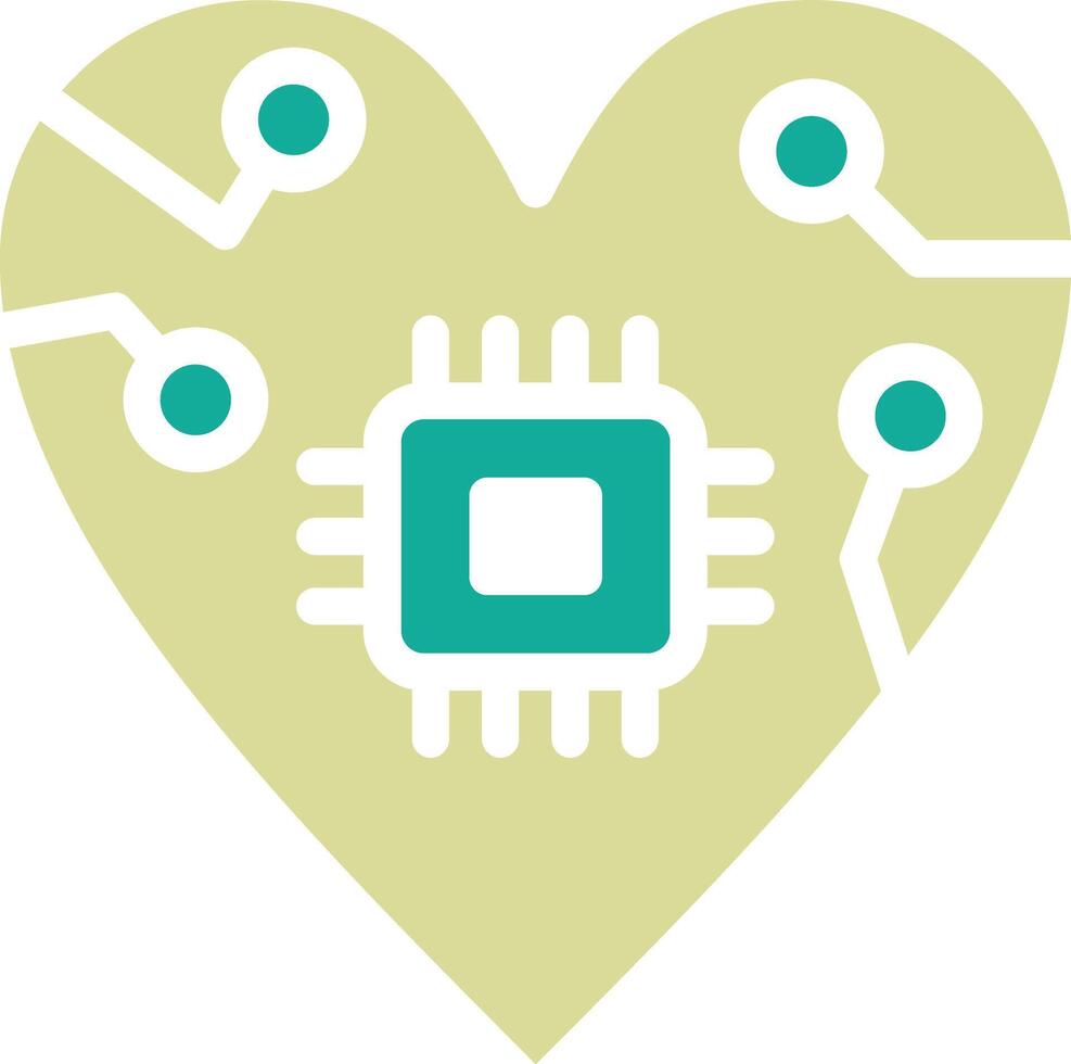 Affective Computing Vector Icon