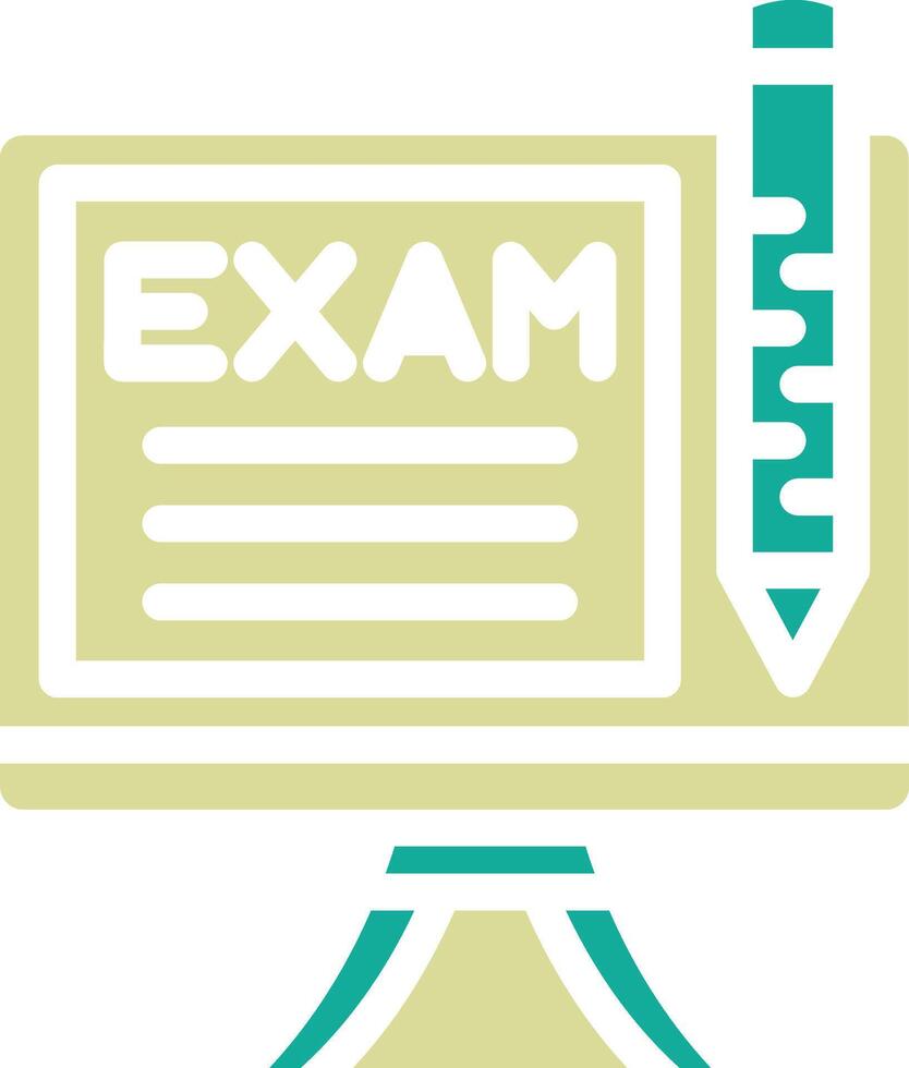 Online Exam Vector Icon