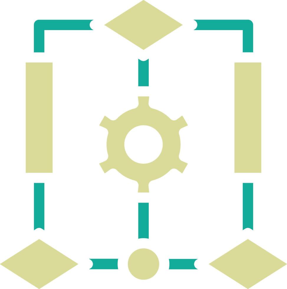 Design Algorithm Vector Icon