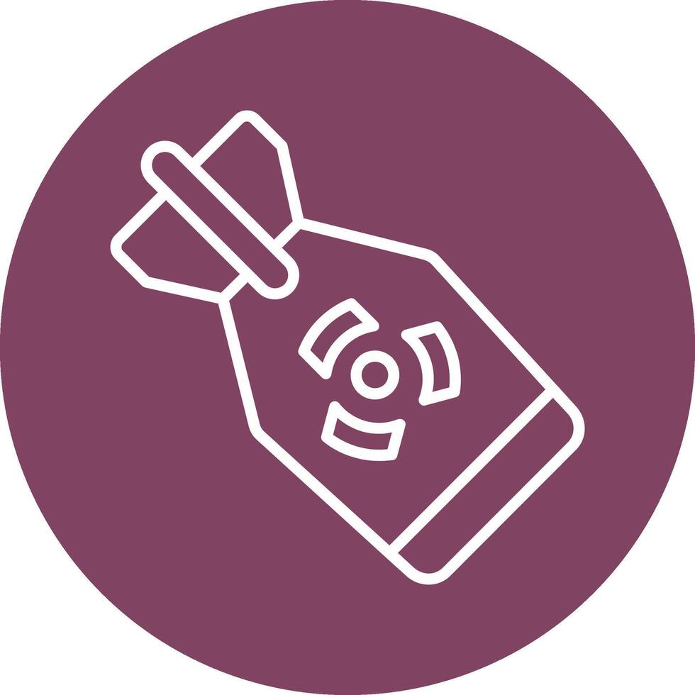 Nuclear Bomb Vector Icon