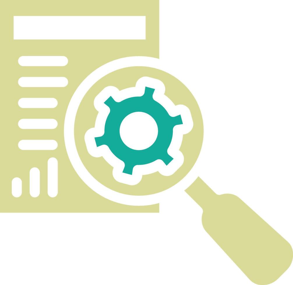 Research Process Vector Icon