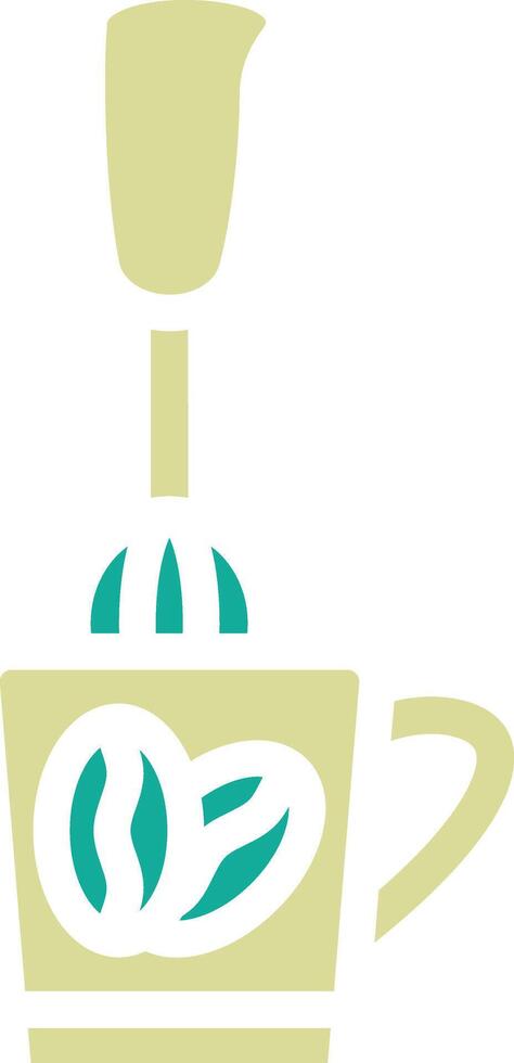 Coffee Mixing Vector Icon